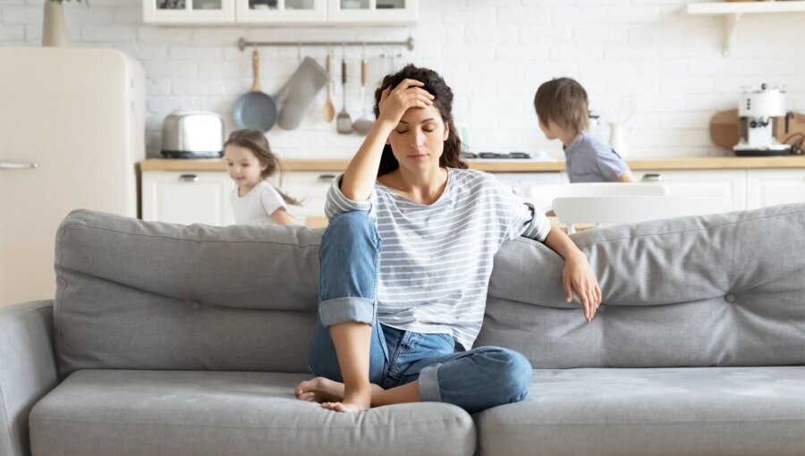 Hormonale klachten rondom zwangerschap, Postnatale Depletie